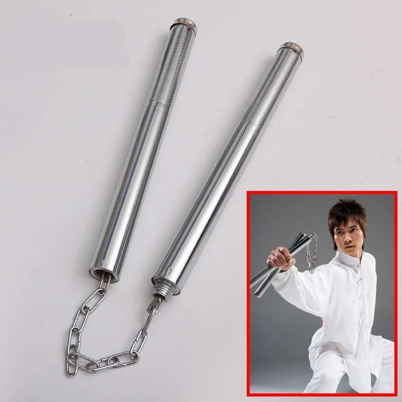 Stainless Steel 2-in-1 Nunchaku
