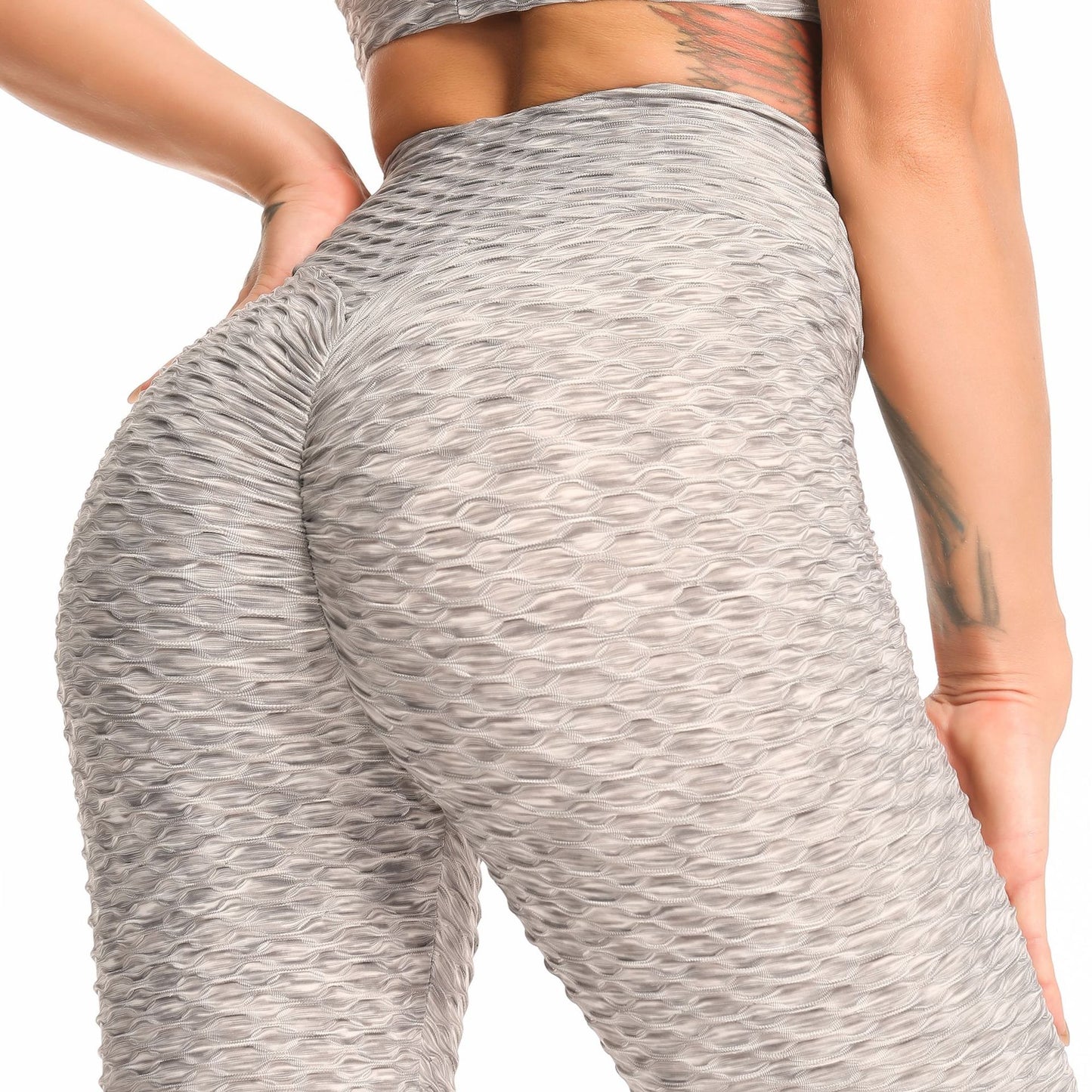 High Waist Peach Hip Fitness Leggings