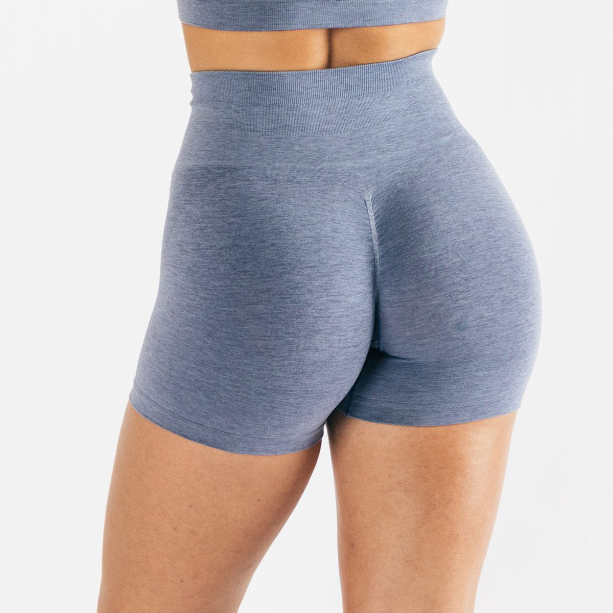 Fashionable Women's Jacquard Fitness Shorts