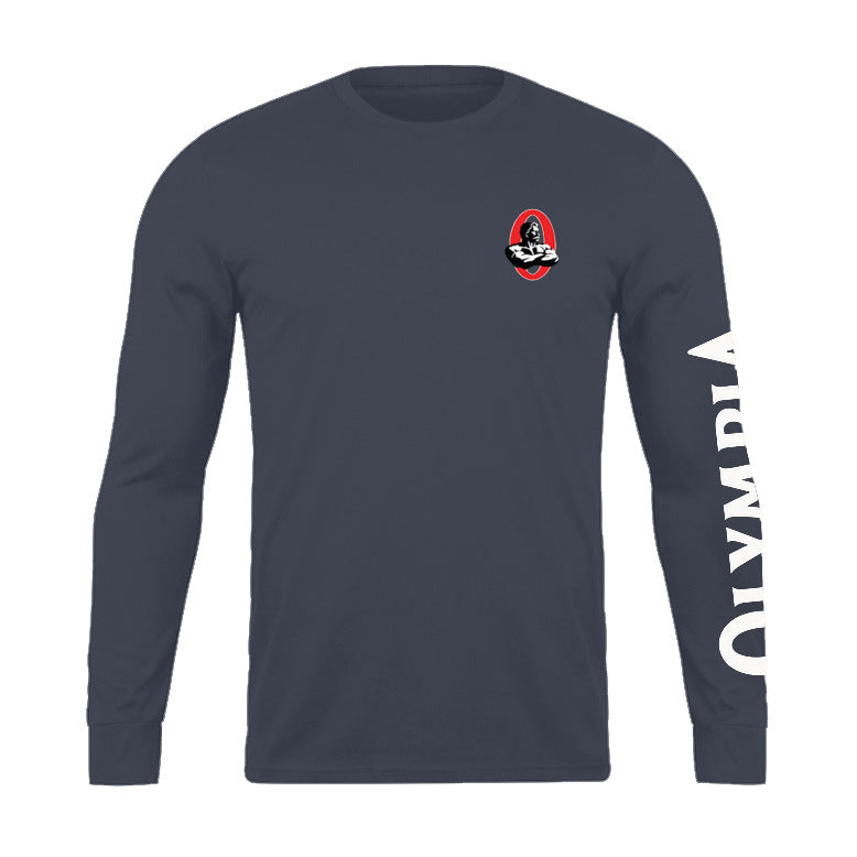 Men's Autumn Cotton Gym Training Bottoming Shirt