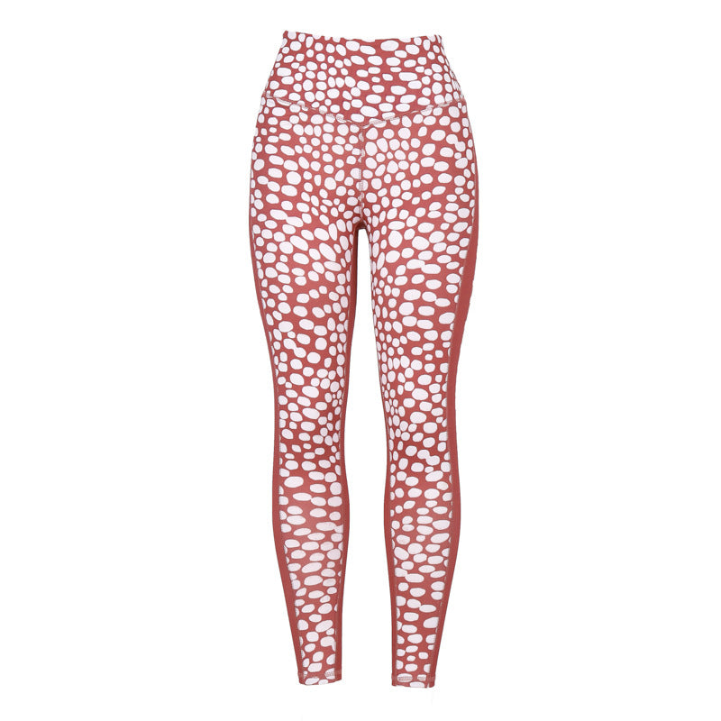 Fashionable Printed Women's Yoga Fitness Leggings