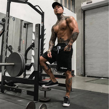 Men's Summer Quick-Dry Mesh Fitness Shorts for Gym