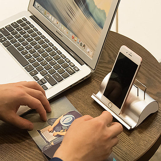 Multi-Device Gadget Charging Station with Stand