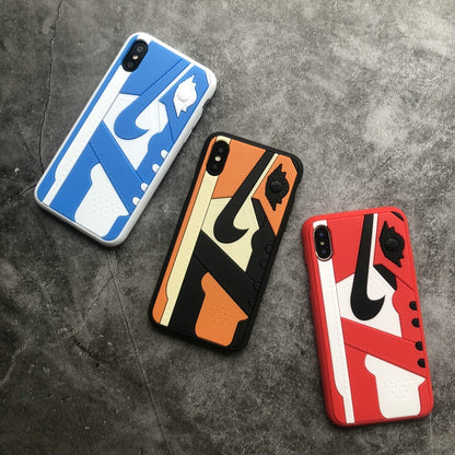 Nike Silicone Phone Case for iPhone XS MAX (3D Sneaker)