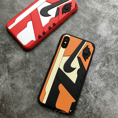 Nike Silicone Phone Case for iPhone XS MAX (3D Sneaker)