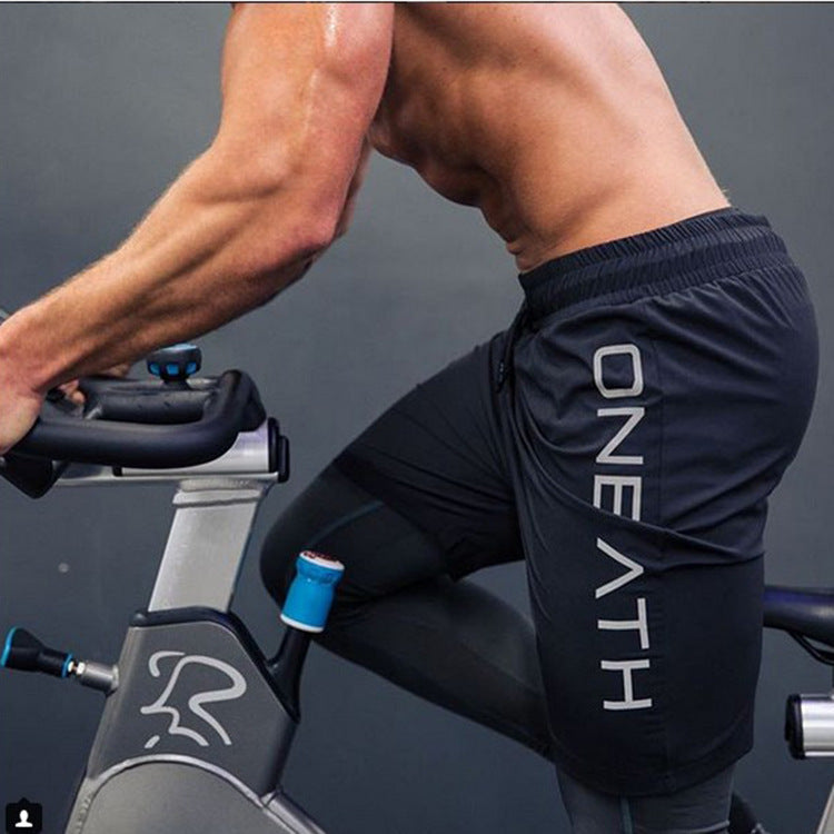 Elastic Waist Sport Shorts for Running Gym