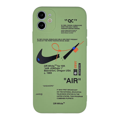 Nike iPhone 11 Liquid Silicone Case for Protection