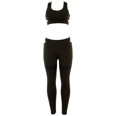 Printed Yoga Fitness Leggings Set