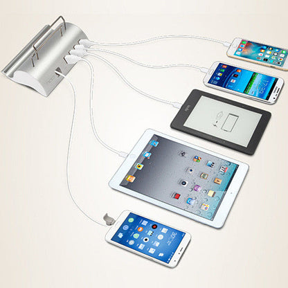 Multi-Device Gadget Charging Station with Stand