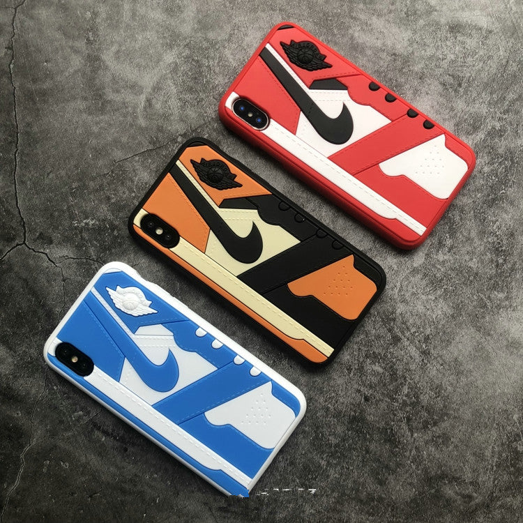 Nike Silicone Phone Case for iPhone XS MAX (3D Sneaker)
